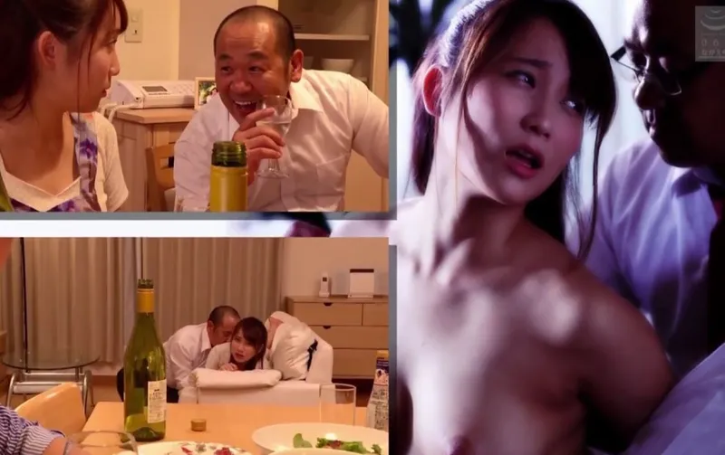 Cậu nhân viên nhút nhát nhìn cấp trên chịch bà xã mình mà không làm gì được