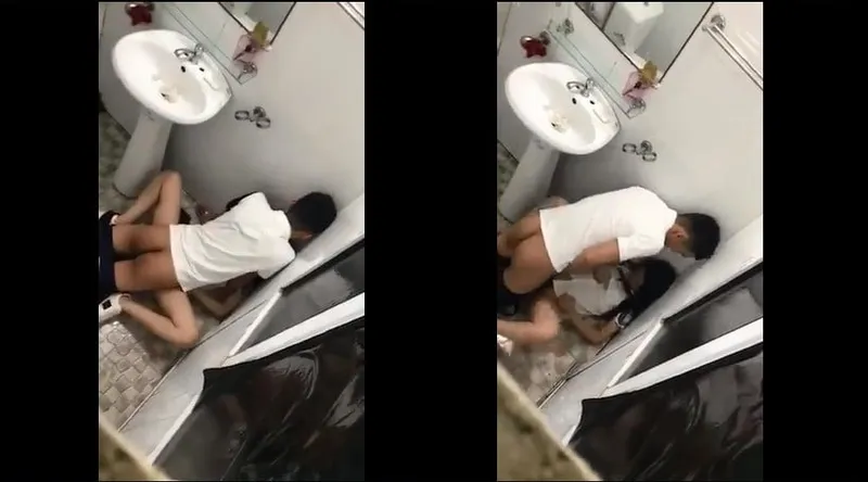 Em người yêu say xỉn và người yêu trong phòng tắm nhà hàng